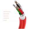 Juice XL Apple Lightning Charge and Sync Cable, Coral