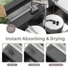 Faucet Mat for Kitchen Sink - Super Absorbent Diatomite Fast