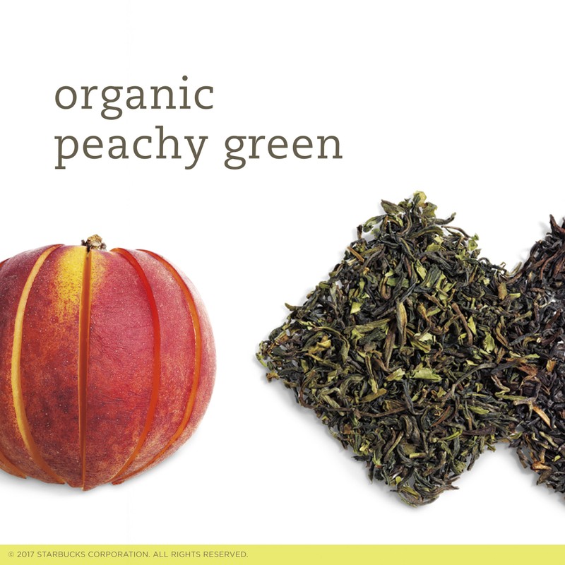Tazo Peachy Green Tea Organic- 20 Bag
