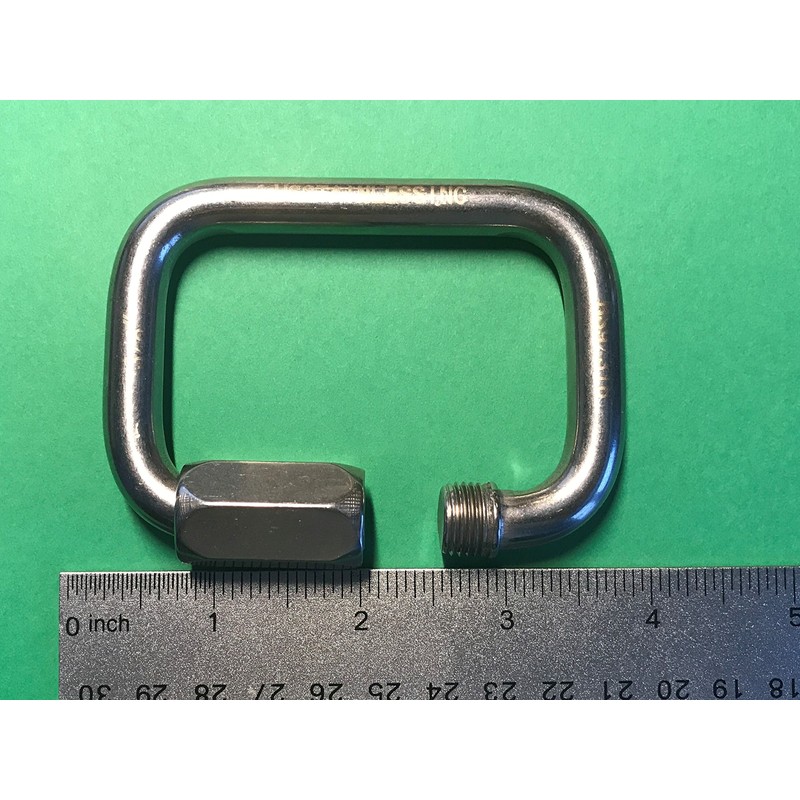 US Stainless Stainless Steel 316 Square Quick Link 3/8" (10mm)