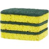 S.O.S Heavy Duty Scrubber Sponge, 3 Count (Pack of 8)
