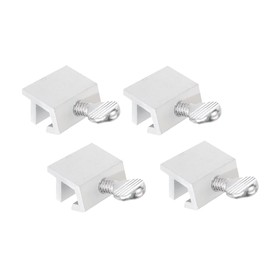 4PCS Aluminum Sliding Window Locks – Security Locks for Metal Horizontal Sliding Windows (Pack of 4)