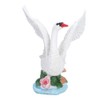 3pcs Lawn Garden Courtyard Resin High Simulation Swan Decoration Animal