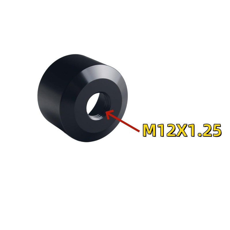 DEWHEL Black Aluminum Lift Up Reverse Lock-Out Shift Knob Adapter