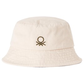 United Colors of Benetton Boys Hat (Pack of 2), White