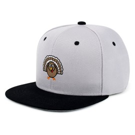 JPAK Turkey Hip-Hop Snapback Hat Embroidered Baseball Cap Thanksgiving