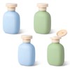 Giantree Pack of 4 Squeeze Bottles Travel Bottles Refillable Travel