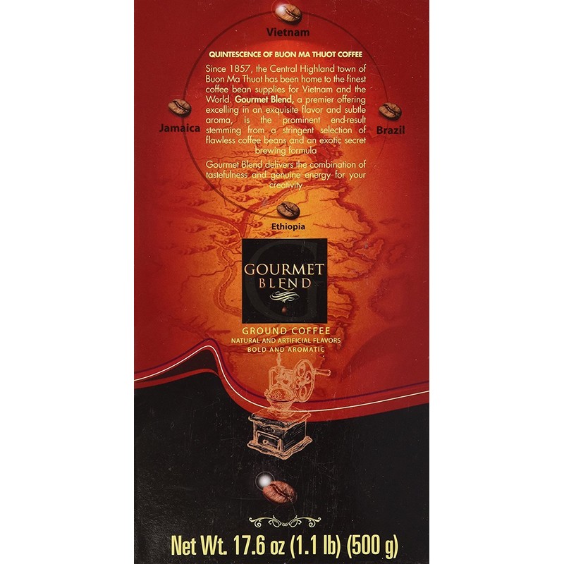 Trung Nguyen Filter Coffee Gourmet Blend 500G