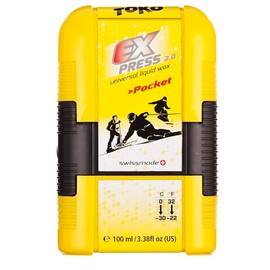 Toko One Size Yellow/Black Express Pocket Universal Liquid Wax Unisex
