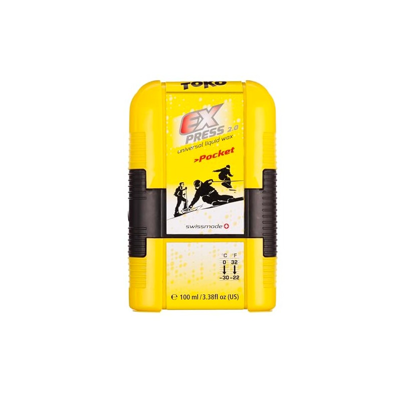 Toko One Size Yellow/Black Express Pocket Universal Liquid Wax Unisex