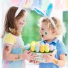 80+ Pieces Easter Egg Tattoos for Kids, 10 Sheets Easter