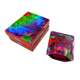 10 Bags and 10 Boxes, 1 Special Cartoon Pattern, Resealable Candy Bags, Gummies Bags, 5 x 4 Inch Storage Baggies, Treat Bags, Cookie Bag (orange)