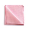fortunatever Mens Solid Pocket Square (Pink)