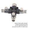 1/8 Three Way Adjustable Metal Air Hose Splitter Airbrush Fitting