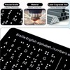 Gosknor Braille Alphabet Board, Braille Alphabet Board with Raised Dots