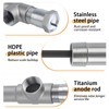 Powered Anode Rod and Hot Water Outlet Installation Fit for