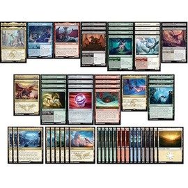 Elite 5-Color Dragon Deck - Green Black White Blue Red - Very Powerful - Modern Legal - Custom Built - 60 Card MTG