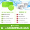 Reusable Microfibre Mop Pads Refills Compatible with Flash Power Mop,