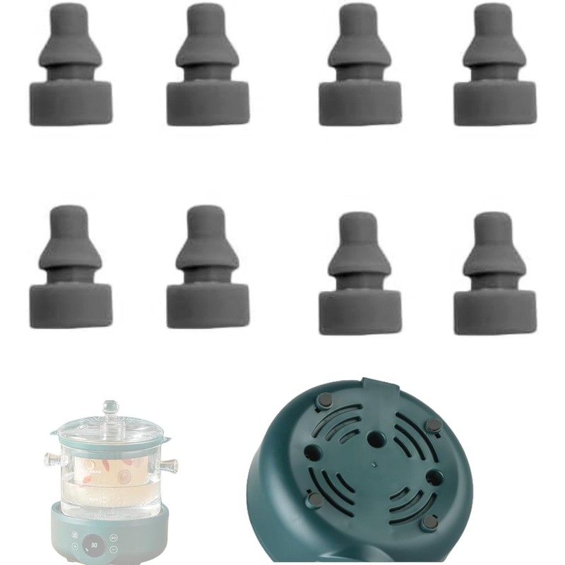 Replaceable Rubber Feet for Slow Cooker, Prevent Marks, Scratches and