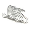 10-Pack S Shaped Hooks,Stainless Steel Metal Hangers for Home,Office,Work Shop