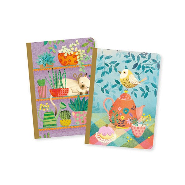 Djeco Stationery | Notebook | Marie Set Two