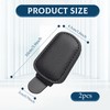 Jyinelx 2 Pieces Sunglasses Holder for Car Sun Visor, Matching