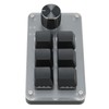 6 Key Mini Keypad with Knob RGB Light Blue Switch