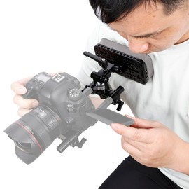 NICEYRIG カメラチェストパッド 15mm径ロッドクランプ 撮影でも手ブレ防止 安定サポート -619