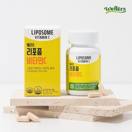 Wellers Liposomal Vitamin C 1100mg x 60 tablets / 웰러스 리포좀 비타민c 1100mg x 60정