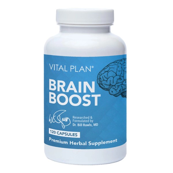 Vital Plan Brain Boost Supplement by Dr. Bill Rawls –