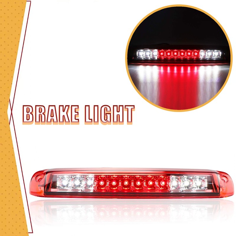 Tresound Third 3rd Brake Light for 1999-2007 Chevy Silverado/GMC Sierra