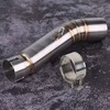 KIMISS Motorcycle Exhaust Middle Pipe Link Connect for Honda CBR500R