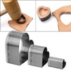 3pcs DIY Leather Craft Cutter Set Knife Mold Die Template