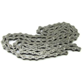 Speed Chain, 9 Speed Mountain Bike Chain, MTB Mountain Bike Road Hybrid Cycle Chain 116 Links Quick Release Links, 9 Speed Anti-Rust Chain, (Silver)