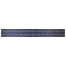 Replacement Grate - Black Plastic - 39" Long for URA WATER Model UA-100 Drain System (GRATE ONLY)