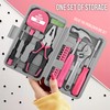 20 Pieces Home Tool Set, Basics Household Tool Kit with