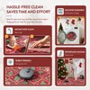 Lahome Christmas Kitchen Runner, 2x6 Hallway Runner Rug Christmas Washable