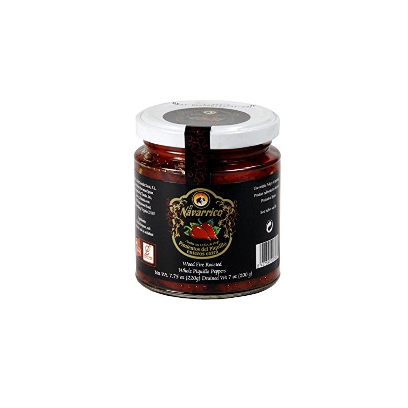 El Navarrico Wood Fire Roasted Piquillo Peppers (7 oz/200 gr