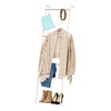 IRIS USA Clothing Rack, Blanket or Garment Ladder, Easy to
