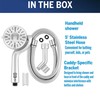 Waterpik Caddy Buddy Pivoting Hand Held Shower Head With 5-Foot