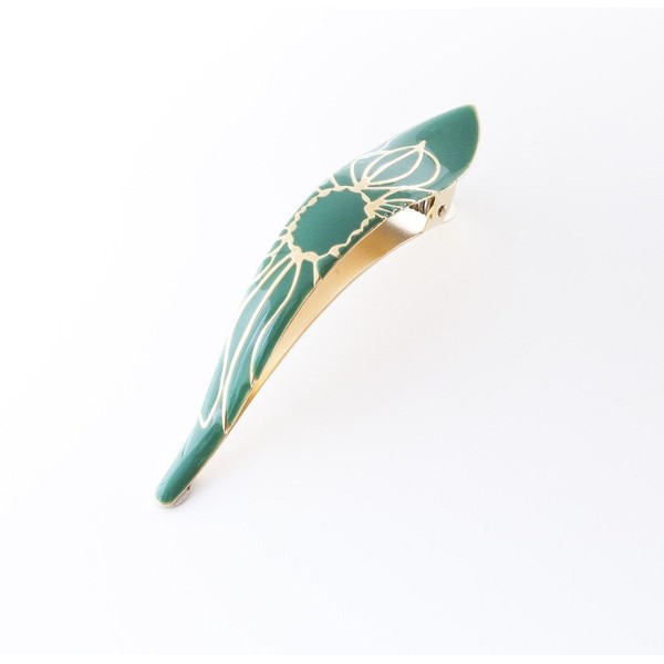 Ficcare Maximas Hair Clip Lotus Sea Green - size Medium