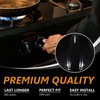 GYOFFULL 316442513 Stove Knob Black Gas Oven Range Control Assembly