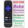 Hisense New Hisense Roku TV Remote*NOT FOR ROKU STREAMING DEVICES*302600