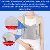 Malloraned Rib Brace for Women,Adjustable Rib Compression Wrap with Cross