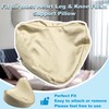 LeoTube Satin Knee Pillow Cover for Leg & Knee Foam
