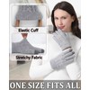 ZNRZNR Winter Gloves for Women, Touch Screen Cold Weather Thermal
