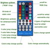 AIBOO 24V Color Changing LED Puck Lights Dimmable, Multicolor Under