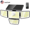 Solar Wall Light Outdoor Motion Sensor LED Security Light IP65
