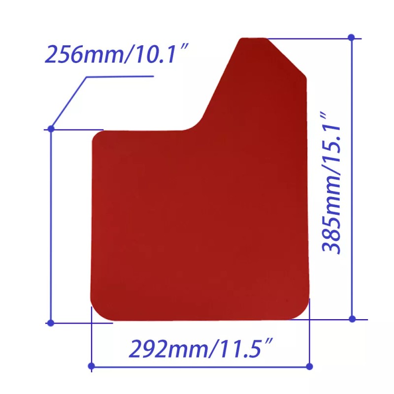 XUKEY Red Mudguards For Subaru Impreza WRX STI Legacy Mud