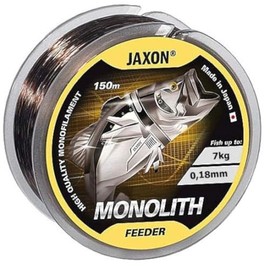 Jaxon Monolith Feeder Fishing Line 150 m / 0.16-0.35 mm Spool Monofilament Feeder Line (0.18 mm / 7 kg)
